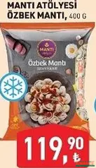 MANTI ATÖLYESİ ÖZBEK MANTI 400 G fiyat ve kampanya bilgisi